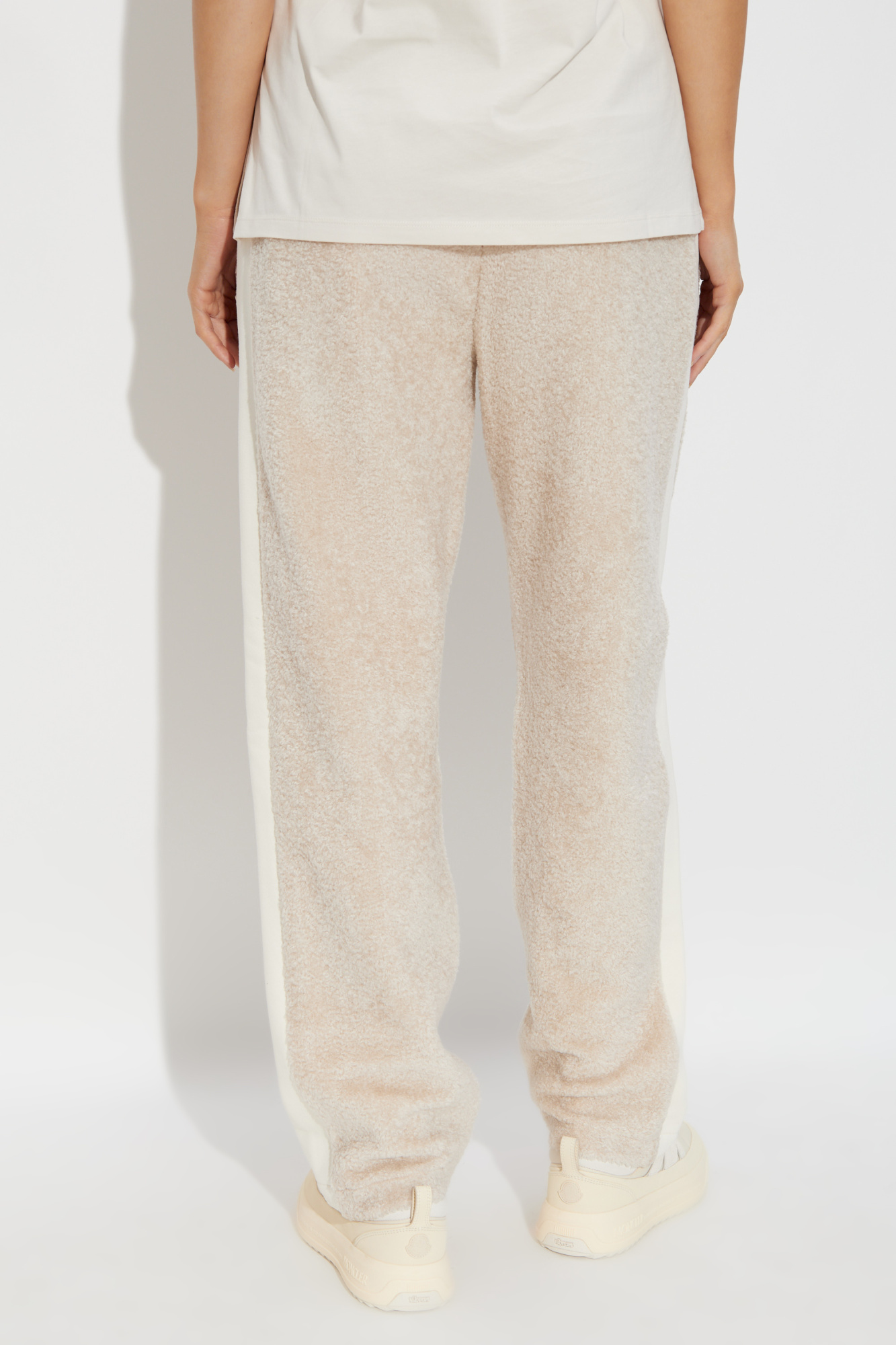 【送料&関税込】Moncler Cream Cotton Joggers 送料&関税込】Moncler Cream Cotton Joggers Cream MONCLER Joggers